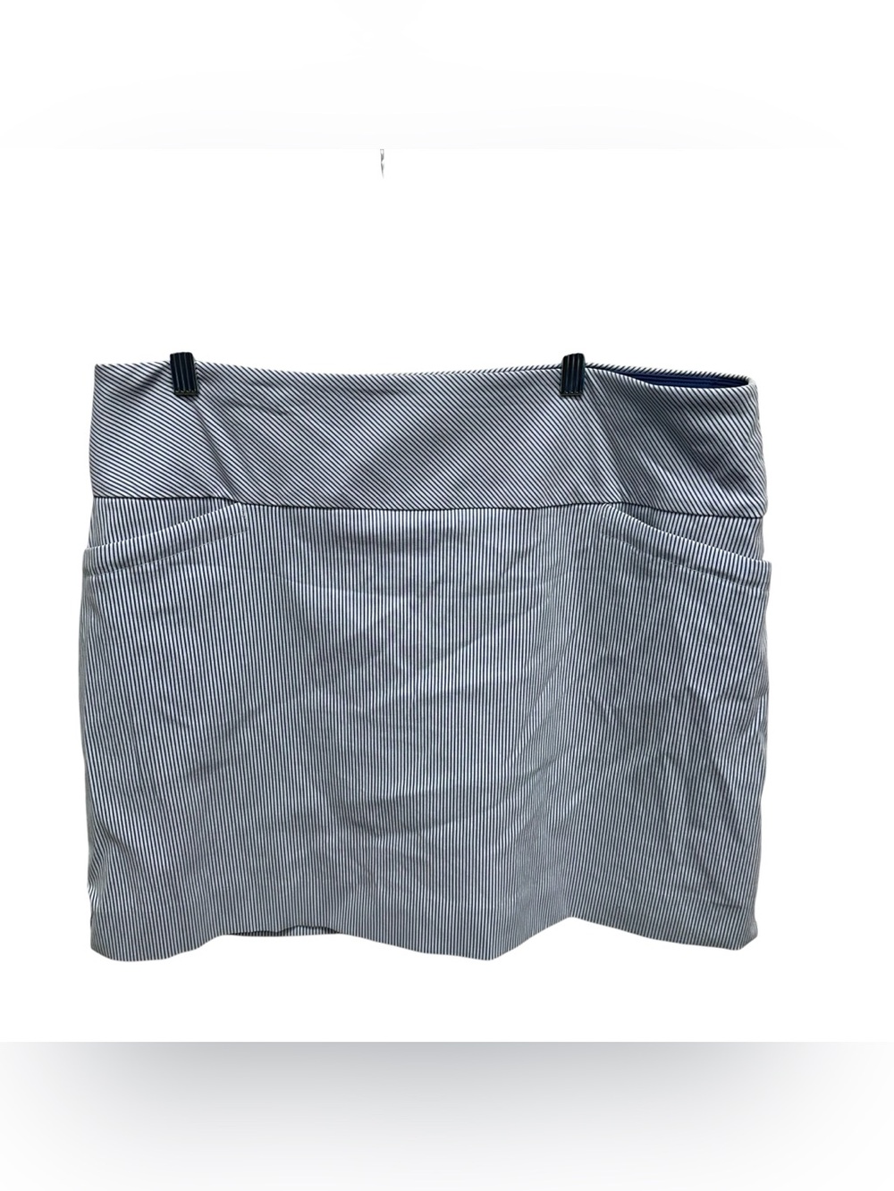 S.C. & Co women’s skort blue striped golf skirt size XL activewear stretch